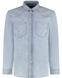 Dondup - Denim Shirts - Lyst