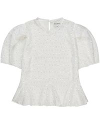 Munthe - Overhemden ,Wit ,Blouses - Lyst