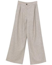 Barba Napoli - Wide Trousers - Lyst