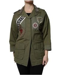 Dolce & Gabbana - Giacca In Cotone - Lyst