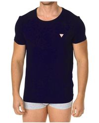 Guess - T-Shirt Met Korte Mouwen En Ronde Hals - Lyst
