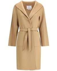 Max Mara - Belted Coats - Lyst