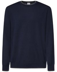 Eleventy - Ronde Hals Gebreid - Lyst