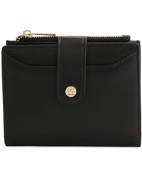 Kazar - Schwarze Flache Lederbrieftasche - Lyst