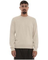 BOSS - Round-Neck Knitwear - Lyst