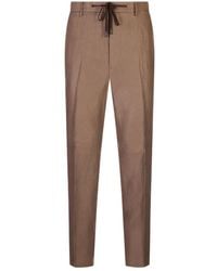 Peserico - Slim-Fit Trousers - Lyst