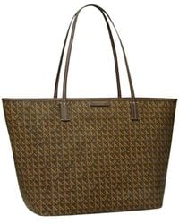 Tory Burch - Ever-ready printed coated canvas tote tasche - Lyst