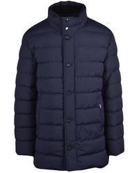 Add - Jassen ,Blauw ,Nylon Dull Nylon Stretch Down Jacket - Lyst