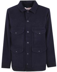 Filson - Jassen ,Blauw ,Wol Wollen Cruiser Jas - Lyst
