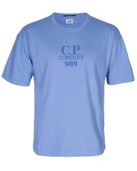 C.P. Company - Herren Rundhals Baumwoll T-Shirt - Lyst