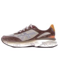 Premiata - Schoenen ,Grijs ,Leer Moerun 7871 Sneakers - Lyst