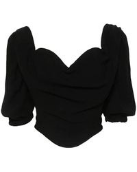Vivienne Westwood - Schwarzes korsett-top für sonntagsoutfits - Lyst