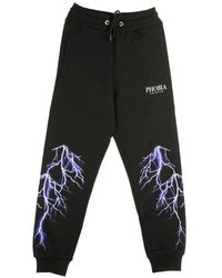 PHOBIA ARCHIVE - Broeken ,Zwart ,Katoen Lightning Pants - Lyst