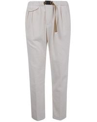 White Sand - Slim-Fit Trousers - Lyst