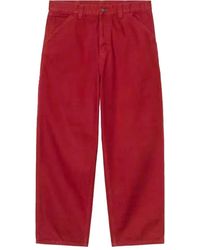 Carhartt - Straight Trousers - Lyst