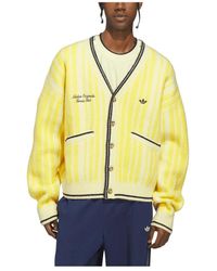 adidas - Cheviot Knit Cardigan - Lyst