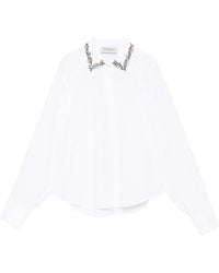 Ermanno Scervino - Overhemden ,Wit ,Mf 010 Camicia - Lyst