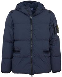 Stone Island - Garment Dyed Crinkle Reps Ny Bomber - Lyst