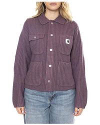 Carhartt - W Michigan Sweater Cardigan - Lyst