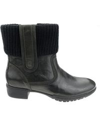 Camel Active - Schoenen ,Groen ,Leer Donkergroene Seattle Dameslaars - Lyst