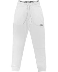 Gcds - Broeken ,Wit ,Witte Slim Fit Broek - Lyst