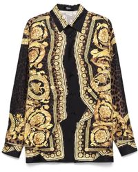 Versace - Silk Shirt - Lyst