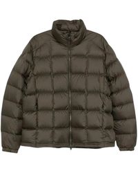 Moncler - Jassen ,Groen ,Leer Eglise Short Down Jacket - Lyst