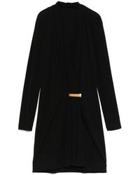 Tom Ford - V-Hals Cocktailjurk Met Lange Mouwen - Lyst