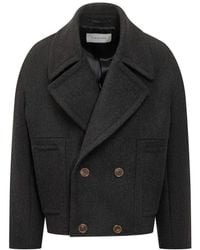 Lanvin - Double-Breasted Coats - Lyst