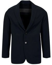 Rrd - Jassen ,Blauw ,Surflex Stretch Jas Met Laser Cut - Lyst