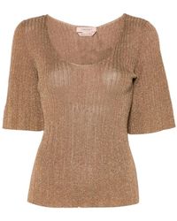 Twinset - Round-Neck Knitwear - Lyst