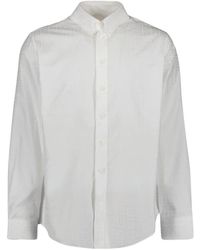Givenchy - Klassisches weißes hemd 4g-druck - Lyst