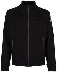 Blauer - Hoodies & Sweatvesten ,Zwart ,Katoen Raynor Zipper Sweatshirt - Lyst