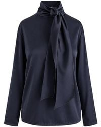 Jucca - Overhemden ,Blauw ,Blouse - Lyst