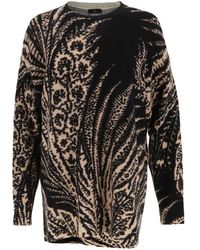 Etro - Round-Neck Knitwear - Lyst