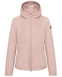 Colmar - Jassen ,Roze ,Polyester Softshell Hooded Jacket - Lyst