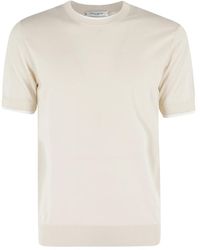 Paolo Pecora - Kurzarm Rundhals T-Shirt - Lyst
