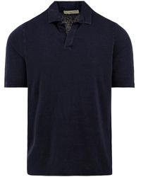FILIPPO DE LAURENTIIS - Tops ,Blauw ,Blauwe T-Shirts En Polos - Lyst
