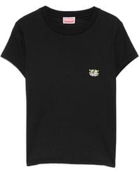 KENZO - Wild Tiger T-Shirt Mit Stickerei - Lyst