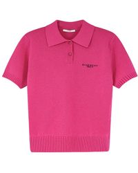 Givenchy - Truien & Vesten ,Roze ,Wol Polo Van Wol En Kasjmier - Lyst