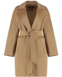 Max Mara - Belted Coats - Lyst