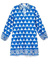 Maliparmi - Optical Broderie Dress - Lyst