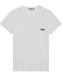 Prada - T-Shirt Van Katoenen Jersey - Lyst