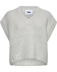 Rus - V-Neck Knitwear - Lyst