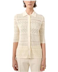 Barbara Bui - Truien & Vesten ,Wit ,Katoen Shirt E26 - Lyst