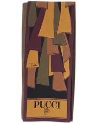PUCCI - Silk Scarves - Lyst