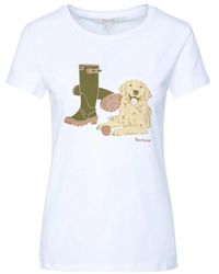 Barbour - Rowen Graphic T-Shirt - Lyst