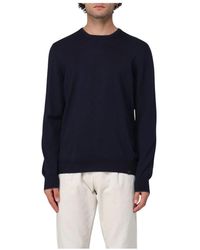 Fay - Truien & Vesten ,Blauw ,Blauwe Sweater Collectie - Lyst