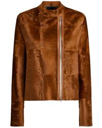 Kiton - Tailored Lamsvacht Jas - Lyst