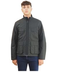 Barbour - Jassen ,Groen ,Katoen Duke Sage Winterjas Waterdicht Katoen - Lyst